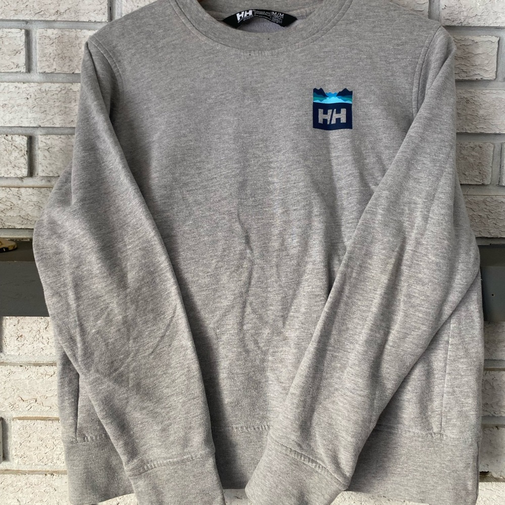 Helly Hansen Gray Sweater crewneck